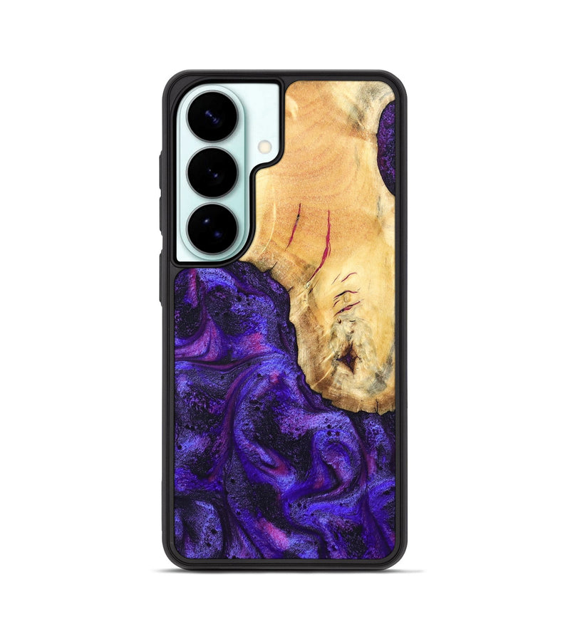 Galaxy S26 Wood Phone Case - Cherry (Purple, 827620)