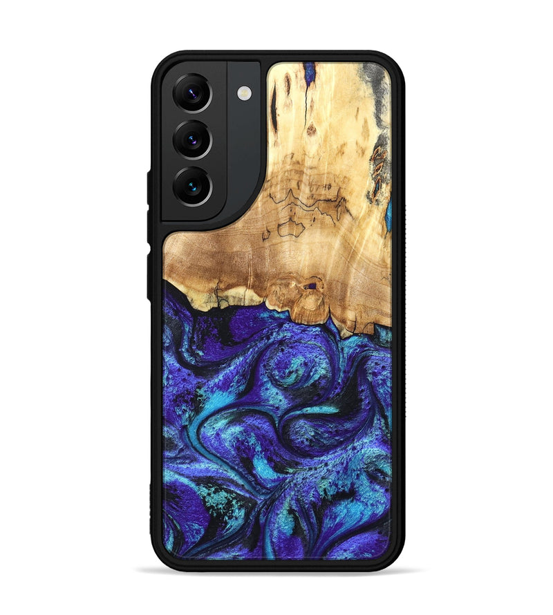 Galaxy S22 Plus Wood Phone Case - Ester (Purple, 827621)