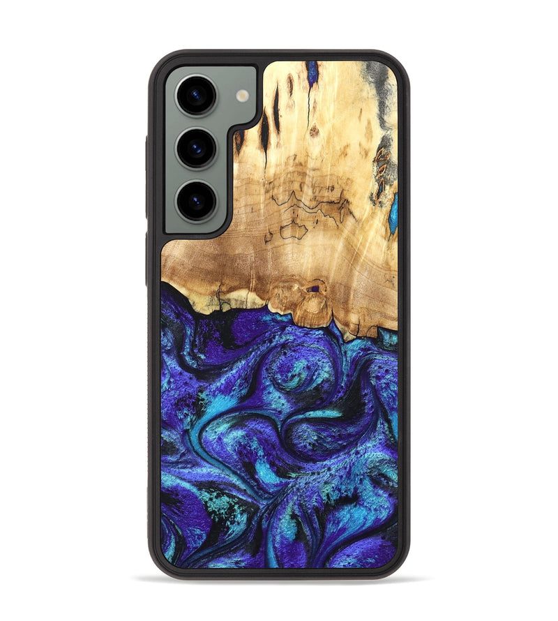 Galaxy S23 Plus Wood Phone Case - Ester (Purple, 827621)