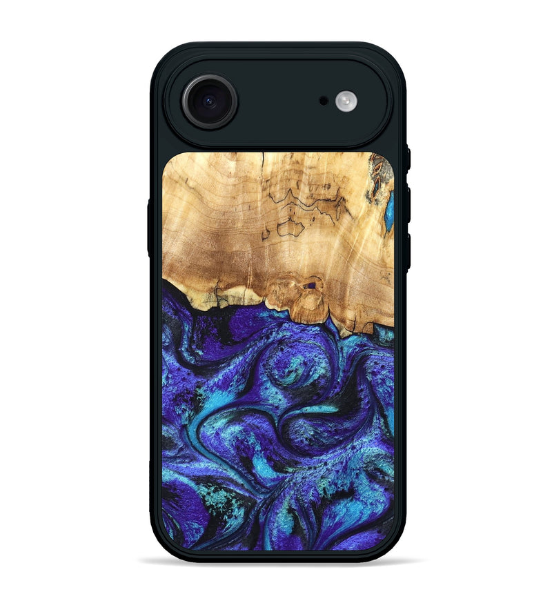 iPhone 17 Air Wood Phone Case - Ester (Purple, 827621)