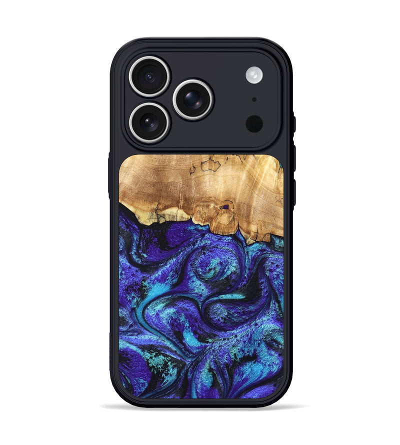 iPhone 17 Pro Wood Phone Case - Ester (Purple, 827621)