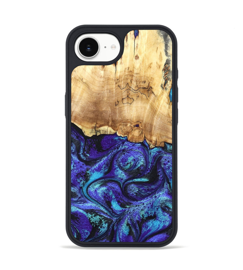 iPhone 17e Wood Phone Case - Ester (Purple, 827621)