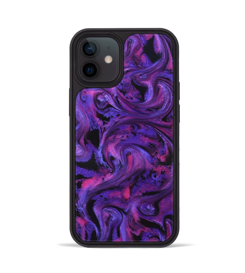 iPhone 12 ResinArt Phone Case - Aryan (Purple, 827622)