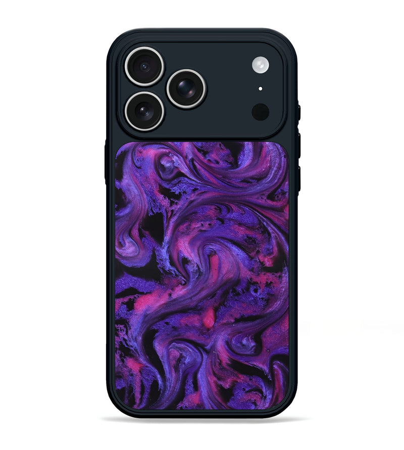 iPhone 17 Pro Max ResinArt Phone Case - Aryan (Purple, 827622)