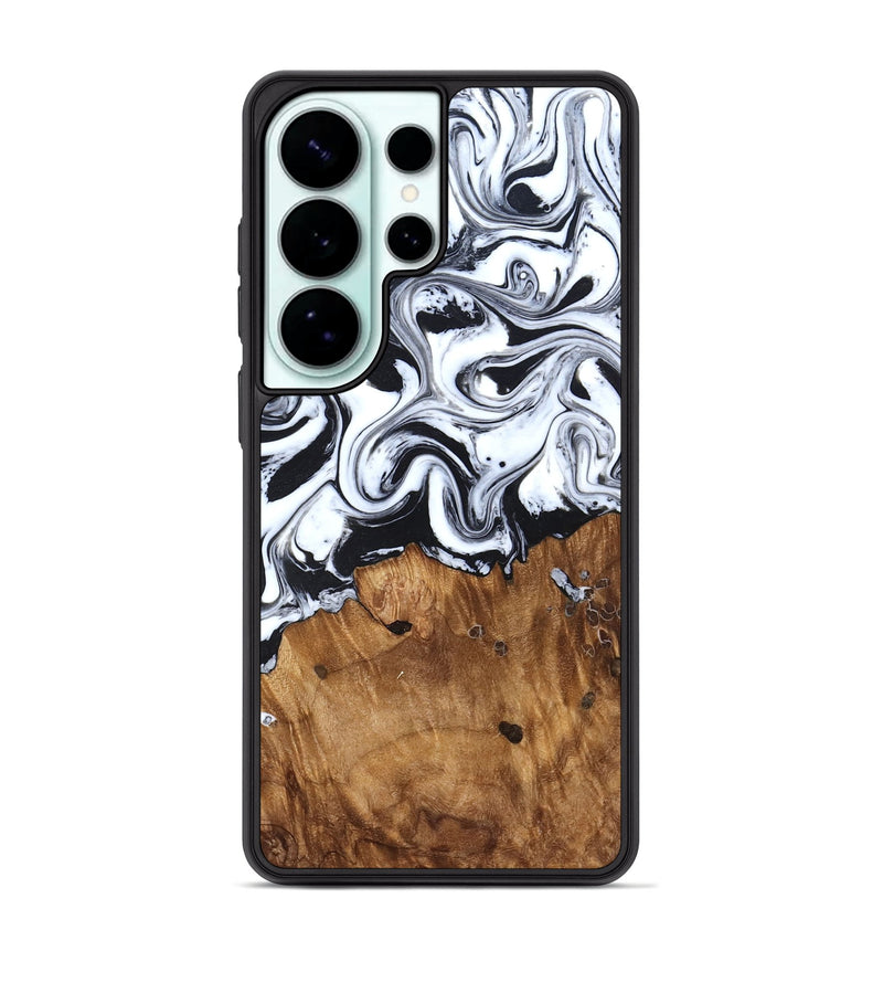 Galaxy S26 Ultra Wood Phone Case - Jerad (Black & White, 827623)