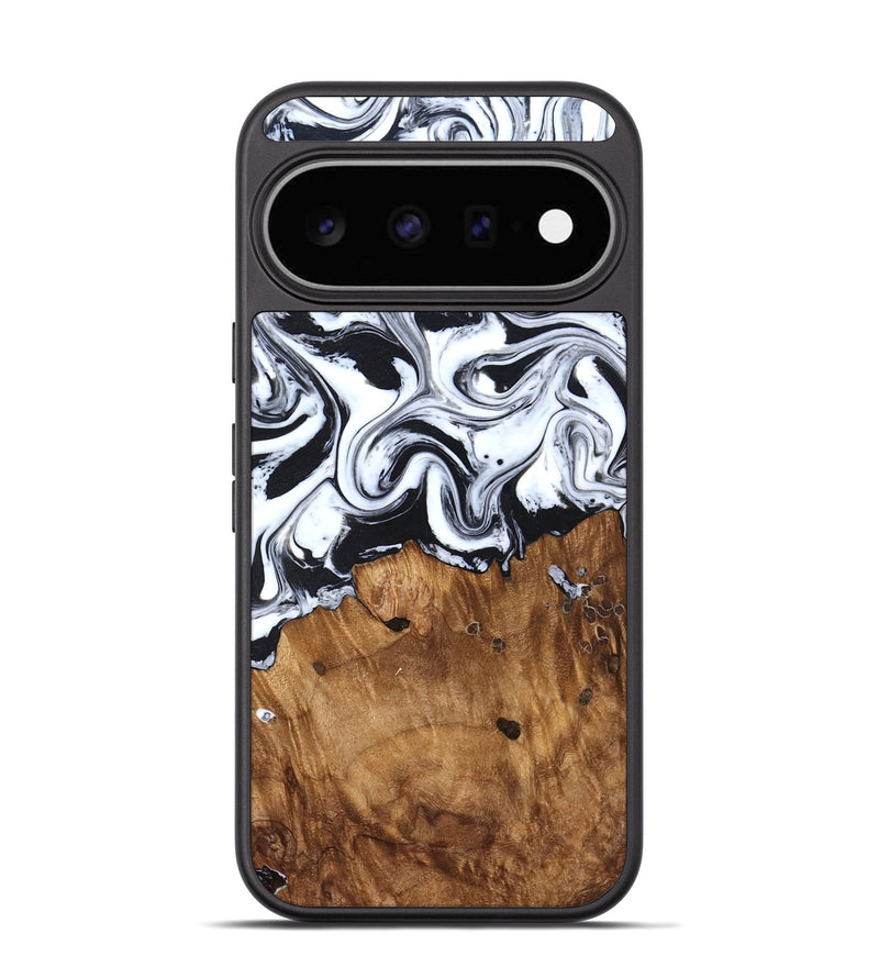 Pixel 11 Wood Phone Case - Jerad (Black & White, 827623)