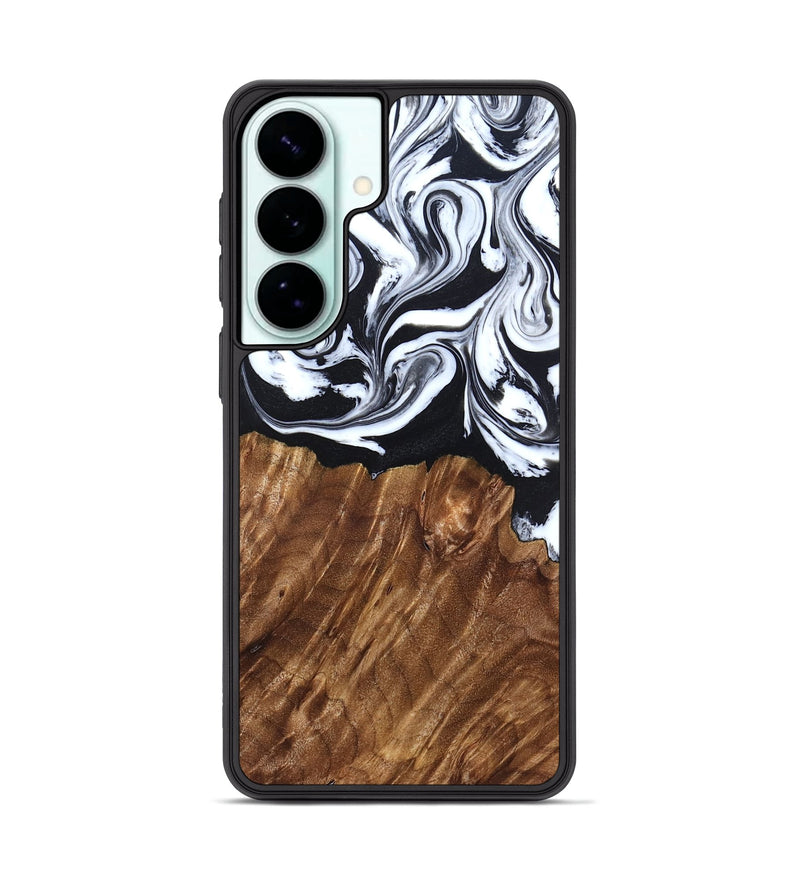 Galaxy S26 Plus Wood Phone Case - Alec (Black & White, 827624)