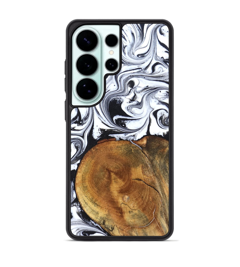 Galaxy S26 Ultra Wood Phone Case - Indie (Black & White, 827625)
