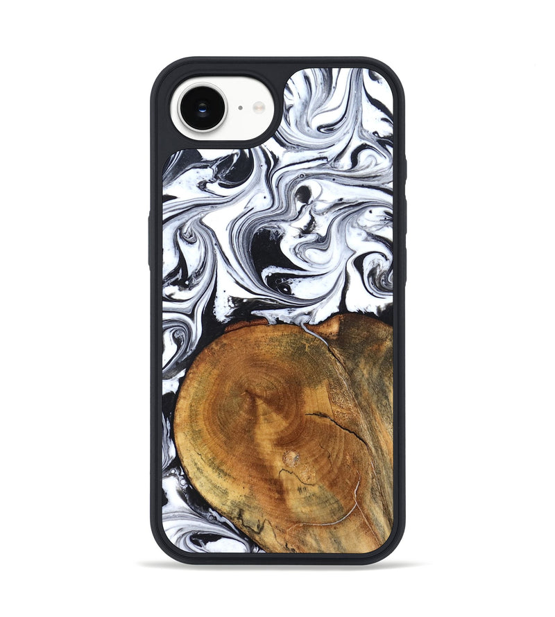 iPhone 17e Wood Phone Case - Indie (Black & White, 827625)