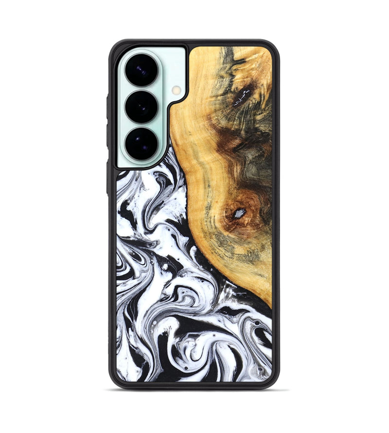 Galaxy S26 Plus Wood Phone Case - Ariyah (Black & White, 827627)
