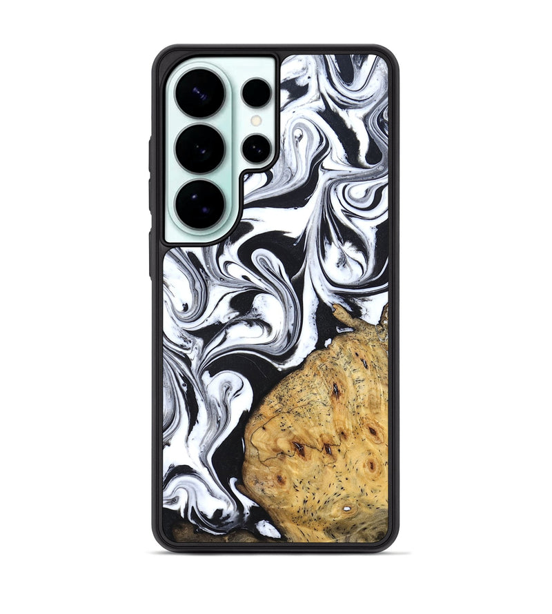 Galaxy S26 Ultra Wood Phone Case - Shameka (Black & White, 827628)