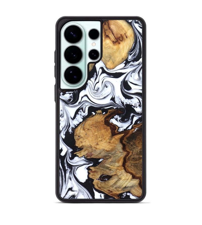 Galaxy S26 Ultra Wood Phone Case - Autumn (Black & White, 827629)