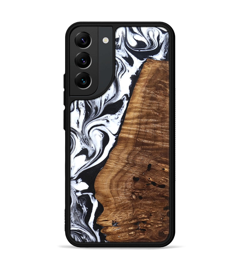 Galaxy S22 Plus Wood Phone Case - Lee (Black & White, 827630)