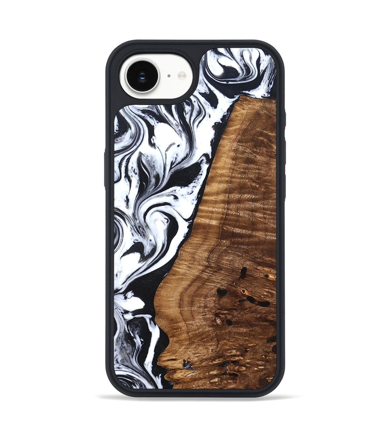 iPhone 17e Wood Phone Case - Lee (Black & White, 827630)