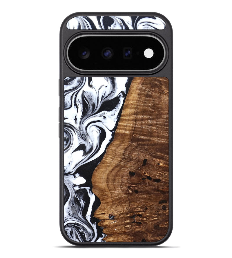 Pixel 11 Pro XL Wood Phone Case - Lee (Black & White, 827630)