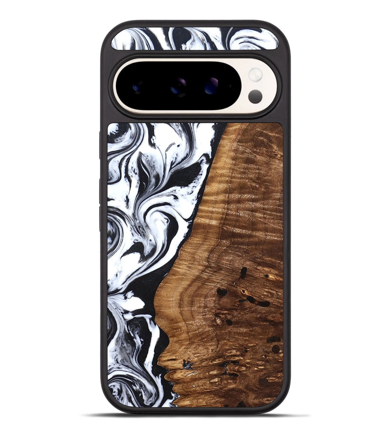 Pixel 9 Pro XL Wood Phone Case - Lee (Black & White, 827630)