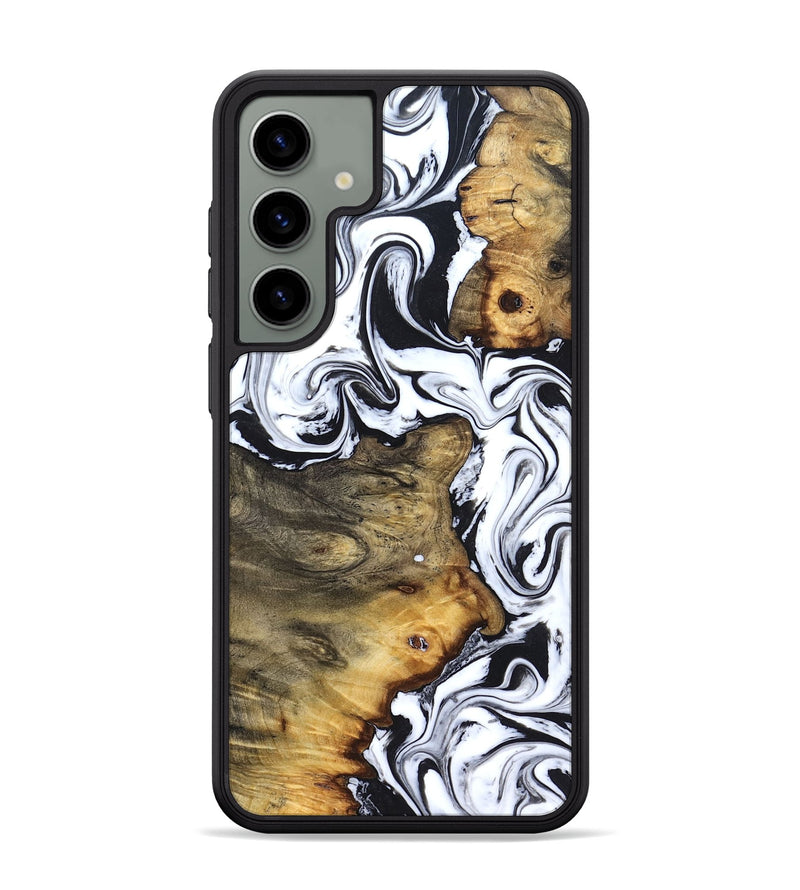 Galaxy S24 Plus Wood Phone Case - Lorie (Black & White, 827631)