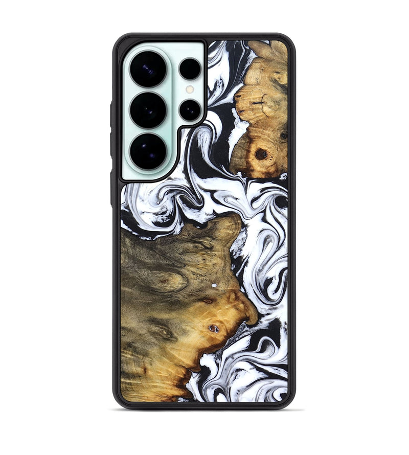 Galaxy S26 Ultra Wood Phone Case - Lorie (Black & White, 827631)