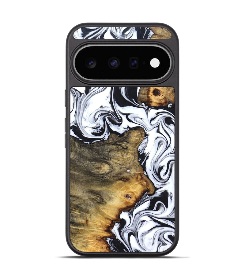 Pixel 11 Wood Phone Case - Lorie (Black & White, 827631)