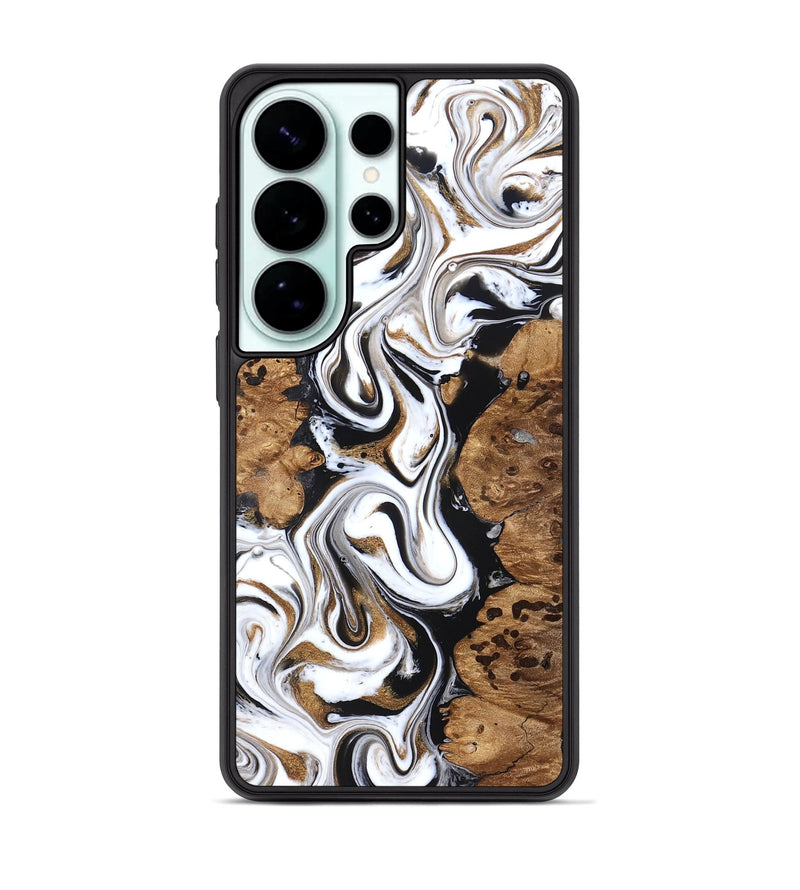 Galaxy S26 Ultra Wood Phone Case - Seamus (Black & White, 827632)