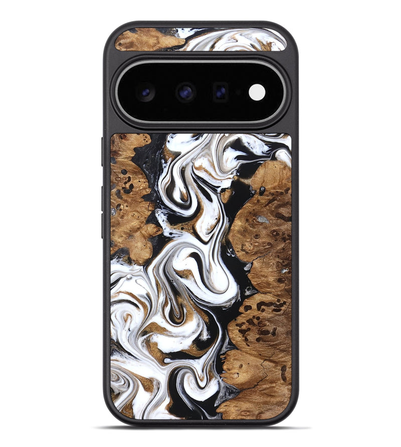 Pixel 11 Pro XL Wood Phone Case - Seamus (Black & White, 827632)