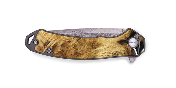 EDC Wood Pocket Knife - Zariah (Black & White, 827636)