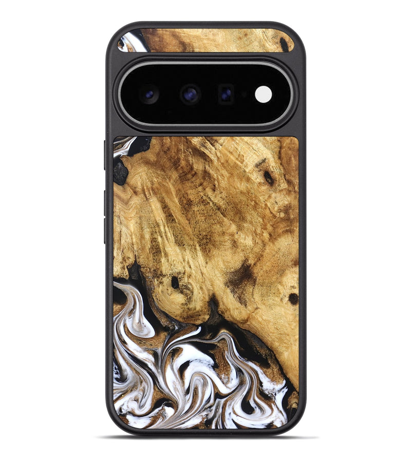 Pixel 11 Pro XL Wood Phone Case - Zariah (Black & White, 827636)
