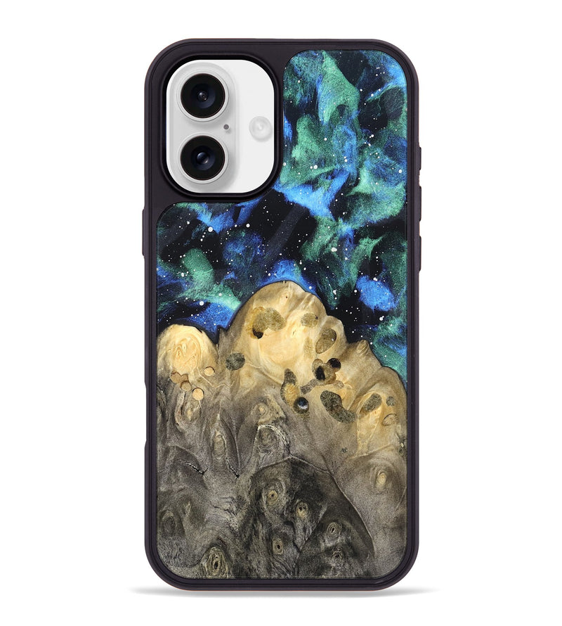 iPhone 16 Plus Wood Phone Case - Lester (Cosmos, 827649)