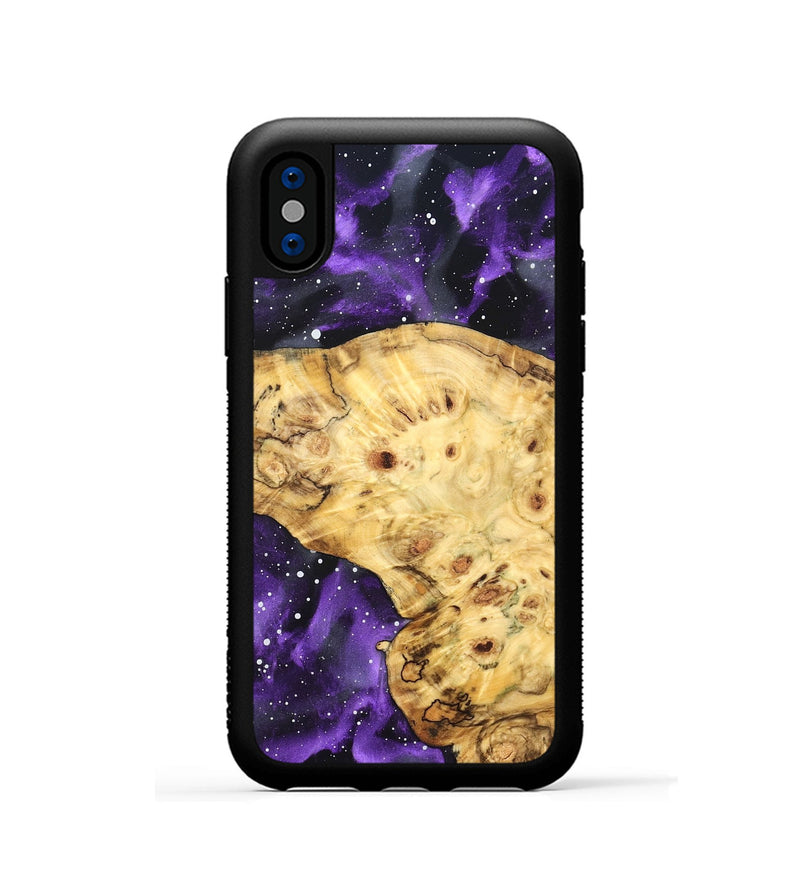 iPhone Xs Wood Phone Case - Kristin (Cosmos, 827682)