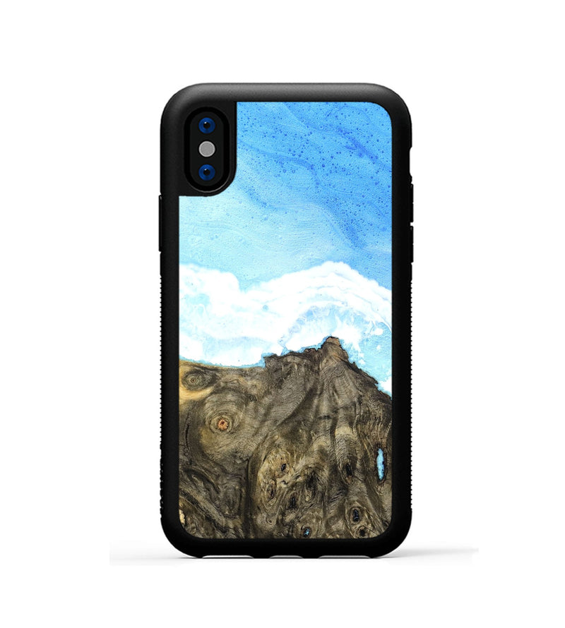 iPhone Xs Wood Phone Case - Alanna (Coastal, 827699)