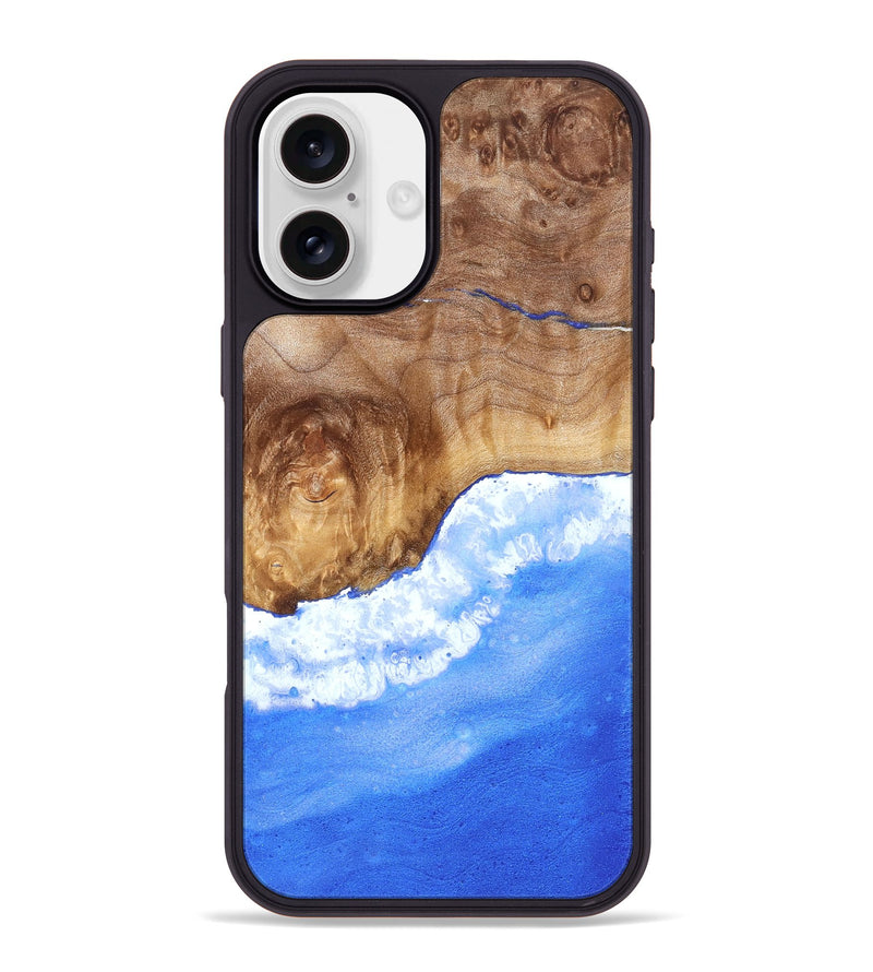 iPhone 16 Plus Wood Phone Case - Simeon (Coastal, 827700)
