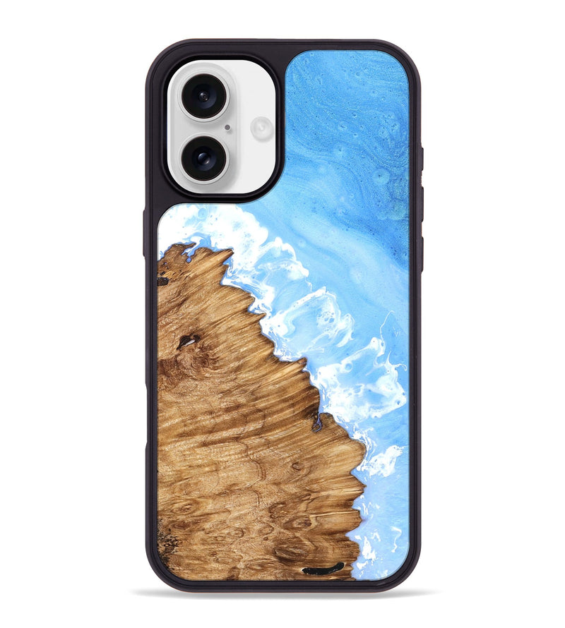 iPhone 16 Plus Wood Phone Case - Mara (Coastal, 827705)