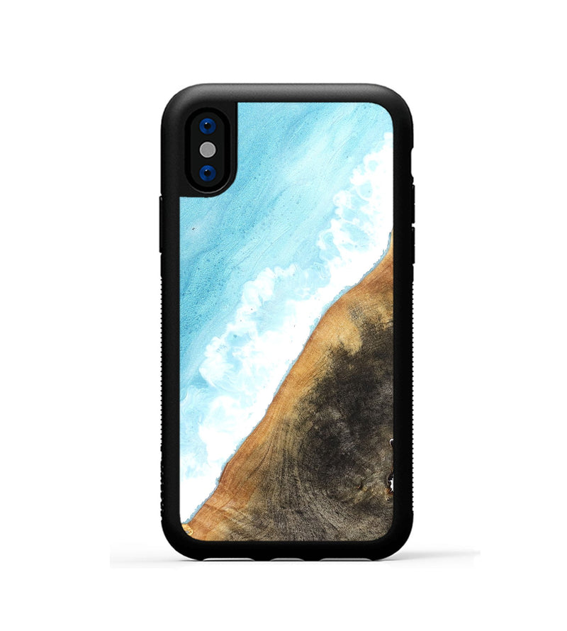 iPhone Xs Wood Phone Case - Joselyn (Coastal, 827712)