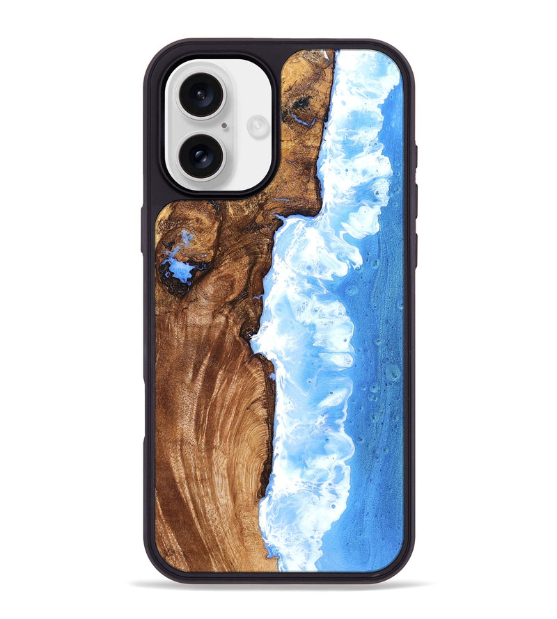 iPhone 16 Plus Wood Phone Case - Stacey (Coastal, 827726)