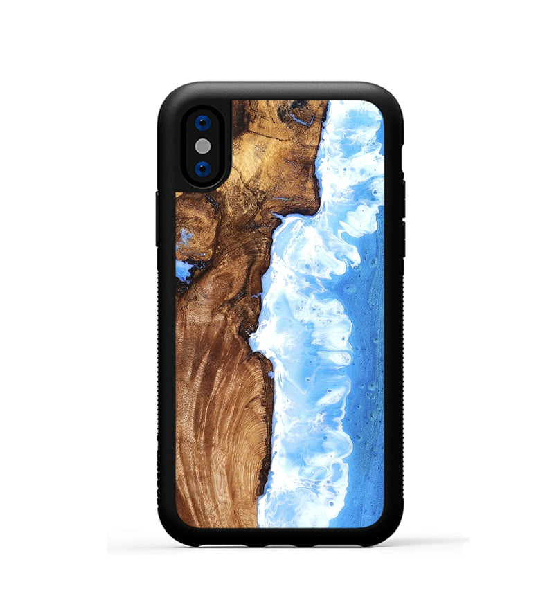 iPhone Xs Wood Phone Case - Stacey (Coastal, 827726)