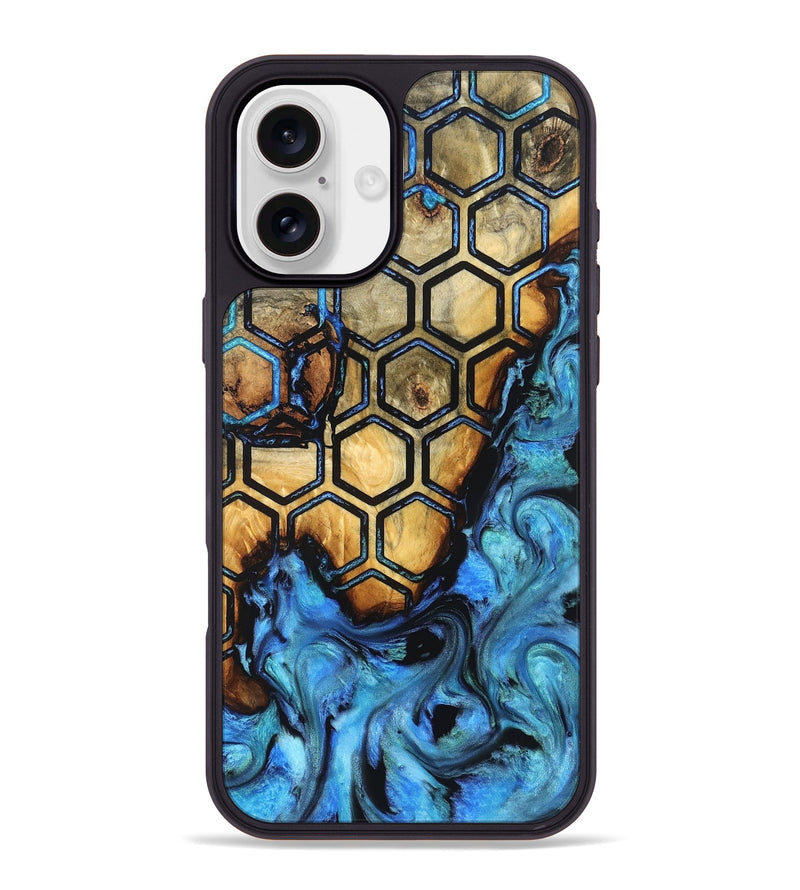 iPhone 16 Plus Wood Phone Case - Barton (Pattern, 827727)
