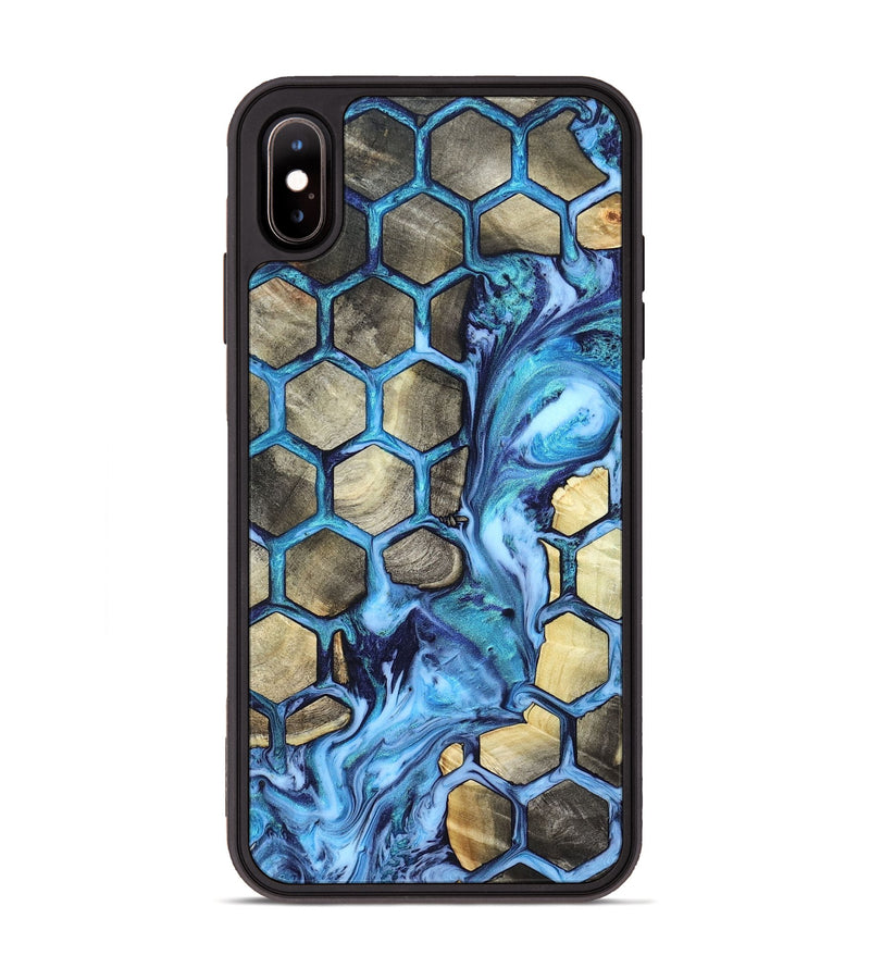 iPhone Xs Max Wood Phone Case - Nat (Pattern, 827729)