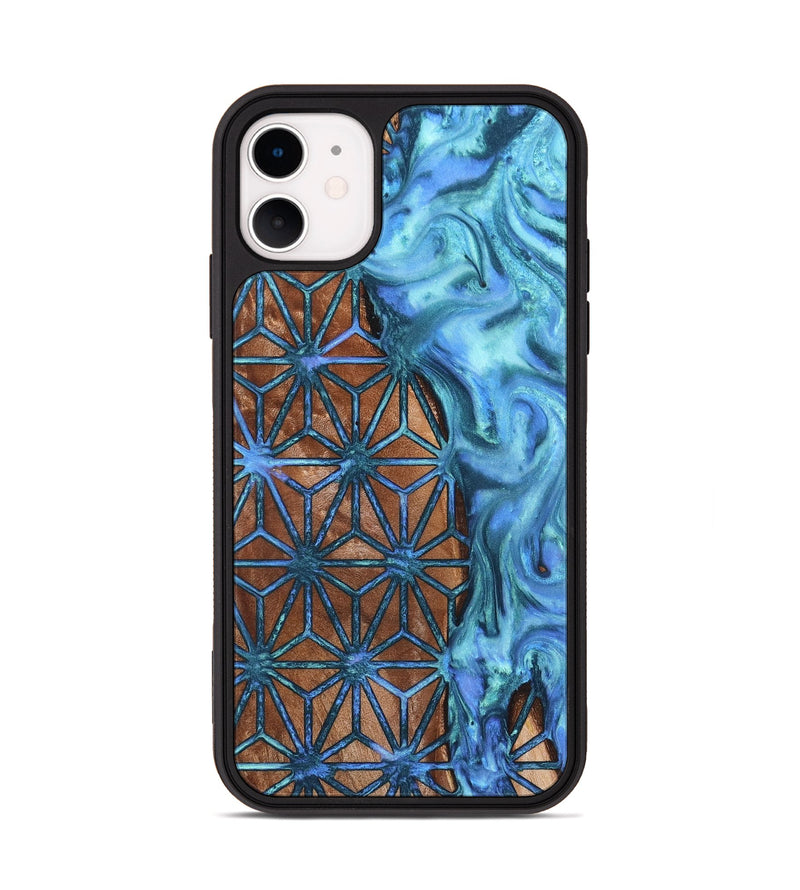 iPhone 11 Wood Phone Case - Azalea (Pattern, 827732)