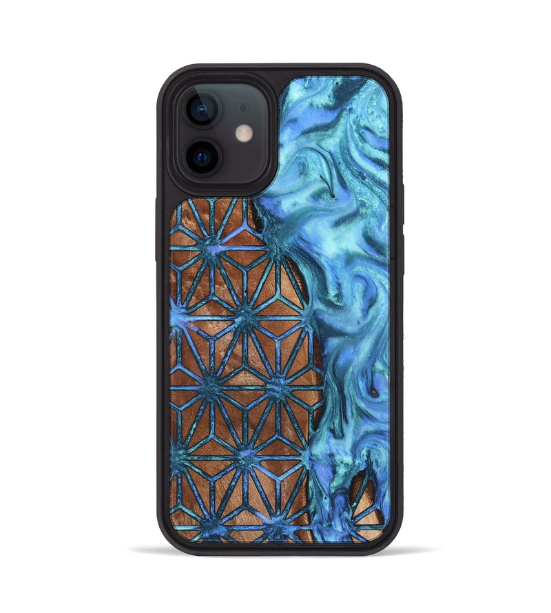 iPhone 12 Wood Phone Case - Azalea (Pattern, 827732)