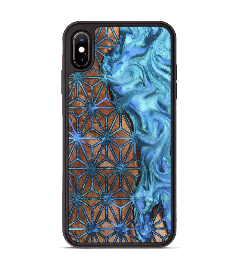 iPhone Xs Max Wood Phone Case - Azalea (Pattern, 827732)