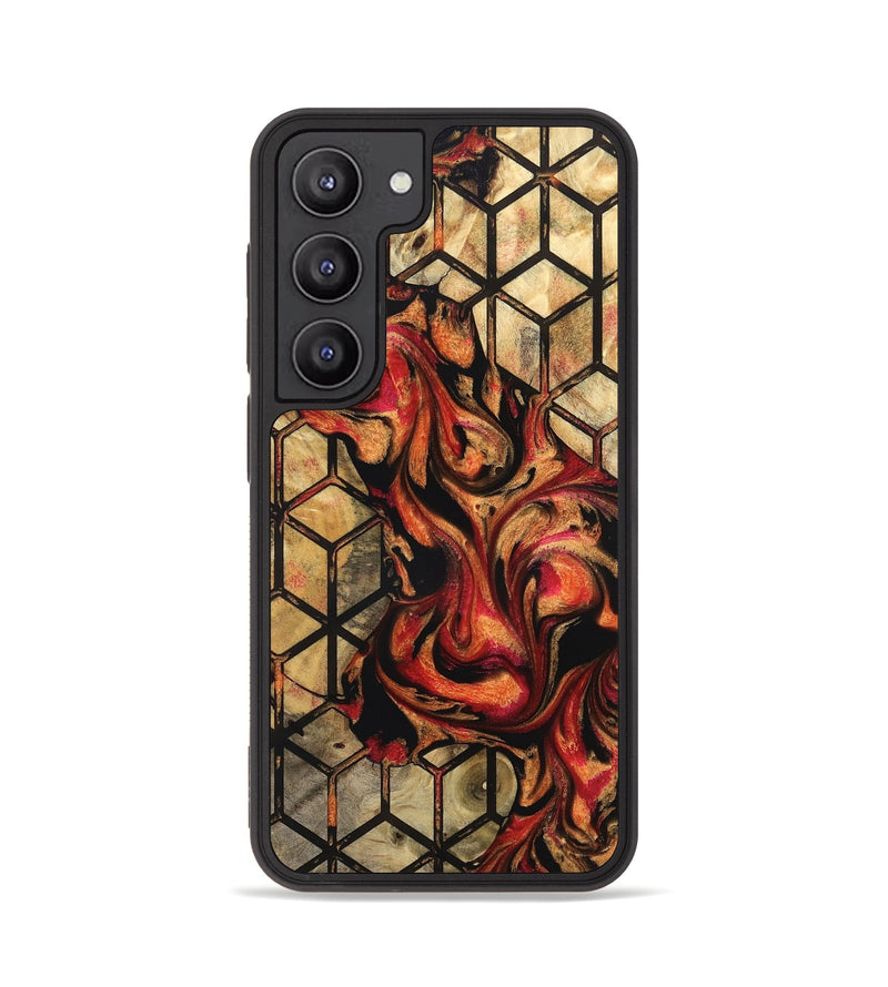 Galaxy S23 Wood Phone Case - Cherry (Pattern, 827734)