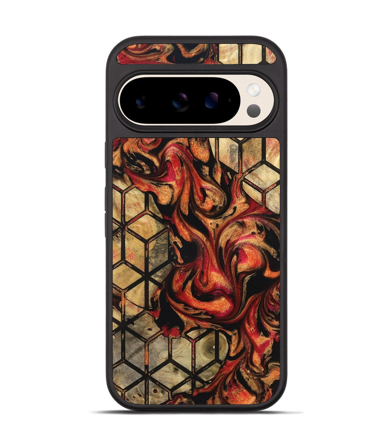 Pixel 10 Wood Phone Case - Cherry (Pattern, 827734)