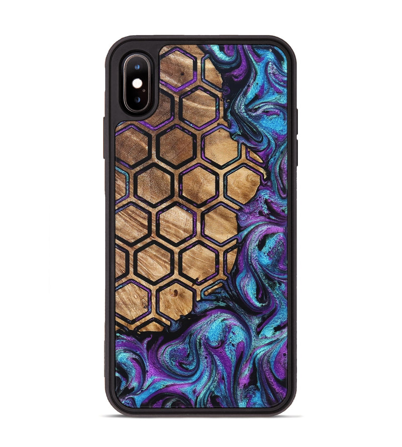 iPhone Xs Max Wood Phone Case - Kaela (Pattern, 827736)