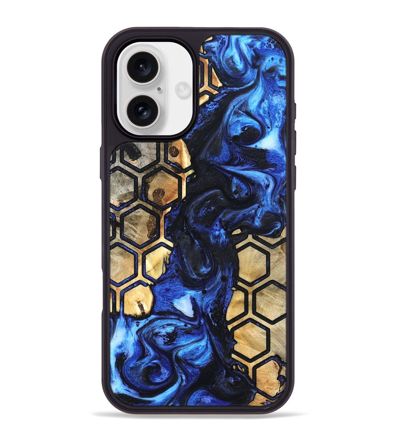 iPhone 16 Plus Wood Phone Case - Levy (Pattern, 827737)