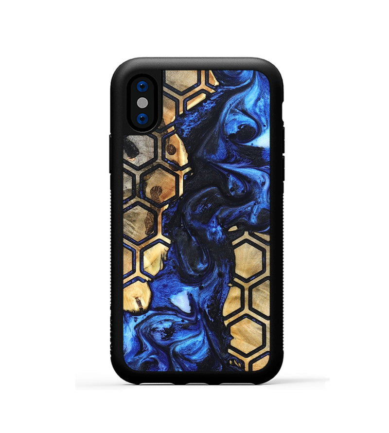 iPhone Xs Wood Phone Case - Levy (Pattern, 827737)