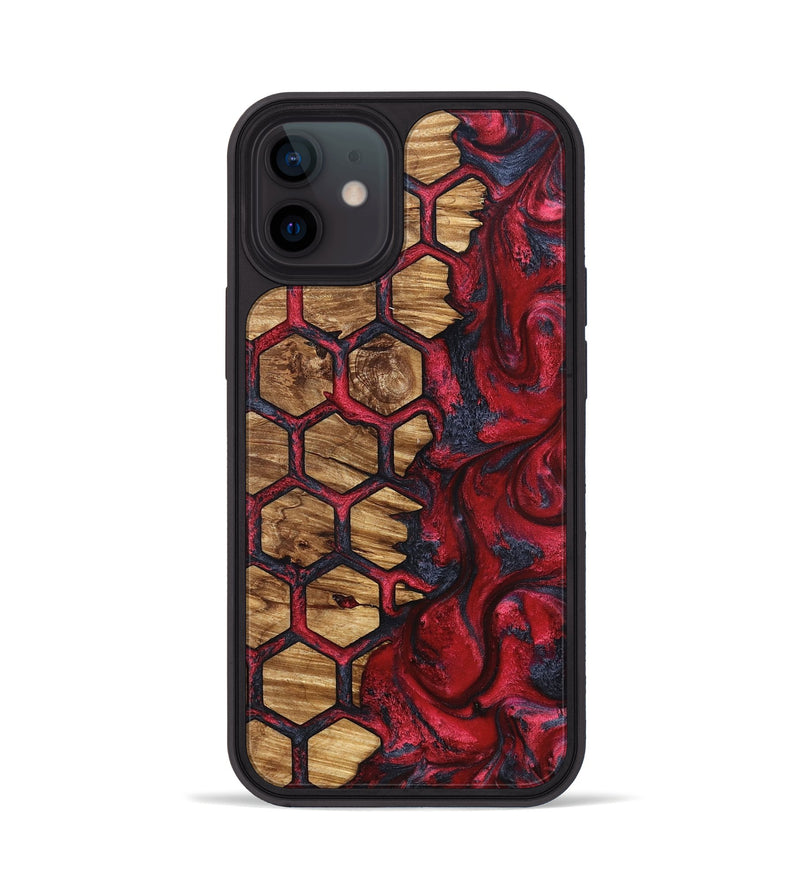 iPhone 12 Wood Phone Case - Mary (Pattern, 827741)