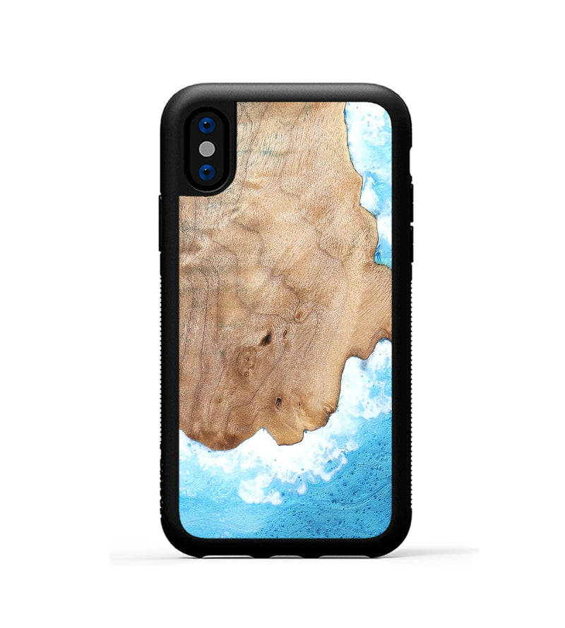 iPhone Xs Wood Phone Case - Cathryn (Coastal, 827746)