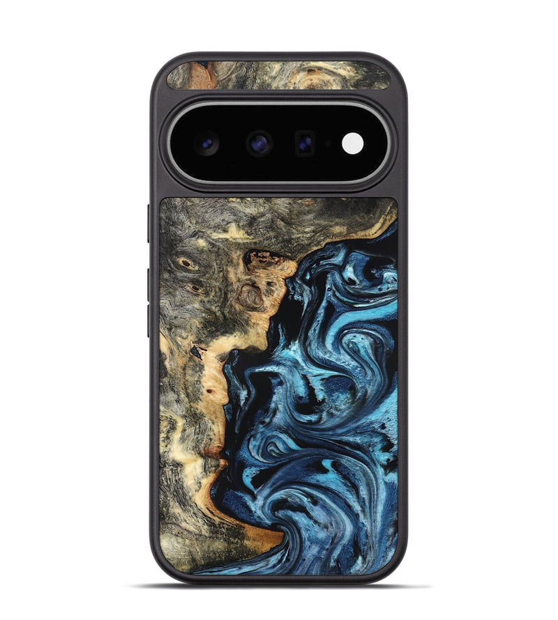 Pixel 11 Wood Phone Case - Tanesha (Blue, 827747)