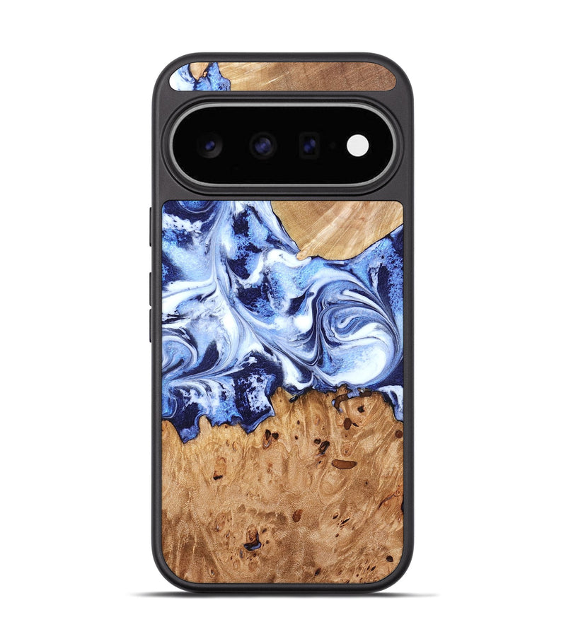 Pixel 11 Wood Phone Case - Johnna (Blue, 827749)