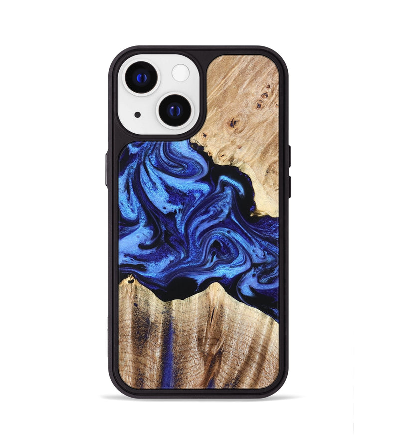 iPhone 13 Wood Phone Case - Marco (Blue, 827750)